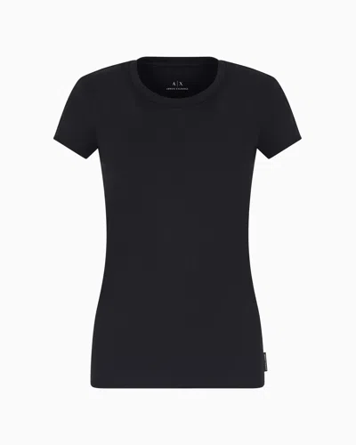 ARMANI EXCHANGE SLIM FIT T-SHIRT IN PIMA COTTON JERSEY