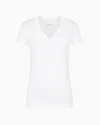 Armani Exchange Logo-print Cotton T-shirt In White