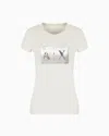 Armani Exchange Slim Fit T-shirt In Stretch Cotton Jersey