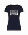 Armani Exchange T-shirt  Woman In Navy Blue