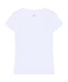 Armani Exchange Slim Fit T-shirt With Logo In White