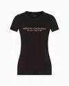 Armani Exchange Official Store Slim Fit T-shirts In Noir