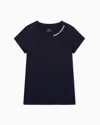 Armani Exchange Slim Fit T-shirts In Black