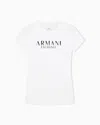 Armani Exchange Slim Fit T-shirts In White