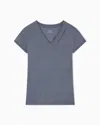 Armani Exchange Slim Fit T-shirts In Gray