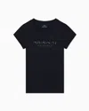 Armani Exchange Slim Fit T-shirts In Black