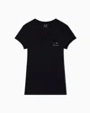 Armani Exchange Slim Fit T-shirts In Black
