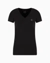 Armani Exchange Slim Fit T-shirts In Black