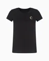 Armani Exchange Slim Fit T-shirts In Black