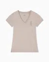 Armani Exchange Slim Fit T-shirts In Gray