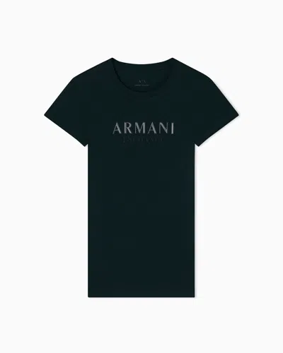 Armani Exchange Slim Fit T-shirts In Green