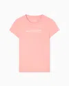 Armani Exchange Slim Fit T-shirts In Pink