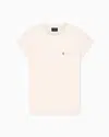 Armani Exchange Slim Fit T-shirts In Pink