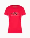 Armani Exchange Slim Fit T-shirts In Red