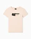 Armani Exchange Slim Fit T-shirts In Neutral
