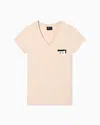 Armani Exchange Slim Fit T-shirts In Neutral