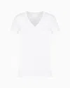 Armani Exchange Slim Fit T-shirts In White