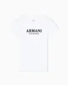 Armani Exchange Slim Fit T-shirts In White