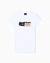 Armani Exchange Slim Fit T-shirts In White