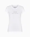 Armani Exchange Slim Fit T-shirts In White