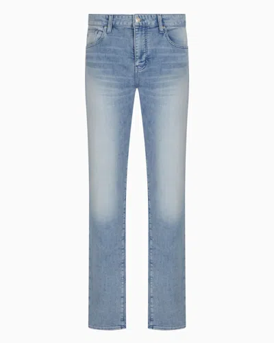 Armani Exchange Slim Jeans In Blue