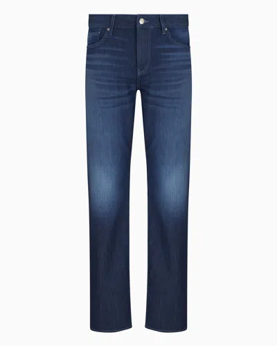 Armani Exchange Slim Jeans In Blue