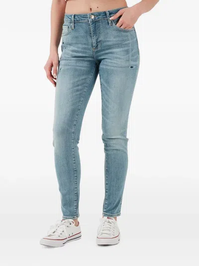 Armani Exchange Slim-fit Jeans In Blue