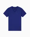 Armani Exchange Slim-fit T-shirt Essential Pima Cotton Jersey In Blue