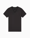 Armani Exchange Slim-fit T-shirt Essential Pima Cotton Jersey In Brown