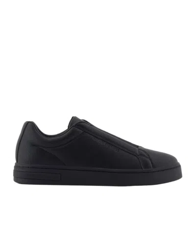 ARMANI EXCHANGE SLIP-ON SNEAKERS