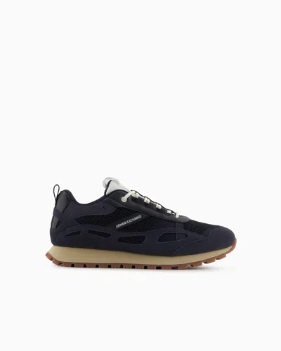 Armani Exchange Sneakers In Black