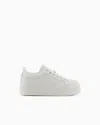 Armani Exchange Logo Sneakers In White
