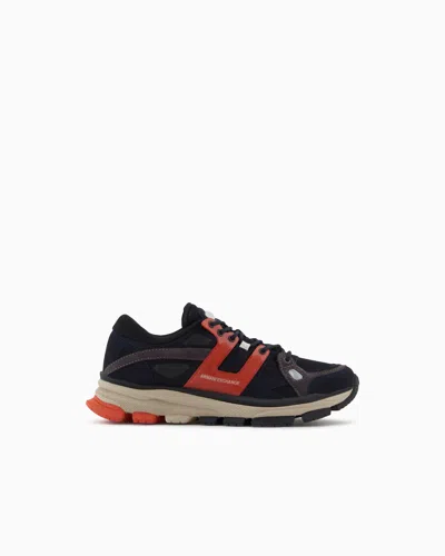 Armani Exchange Sneakers In Black