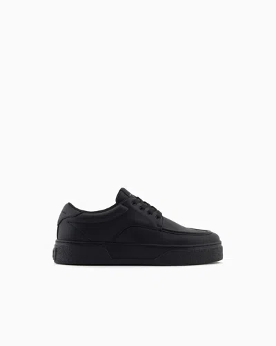 Armani Exchange Sneakers In Black