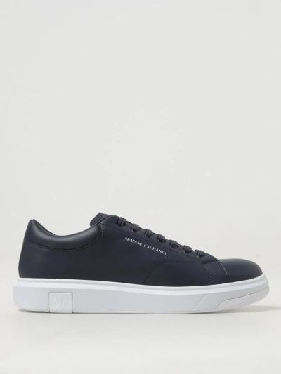 Armani Exchange Sneakers  Men Color Blue