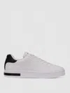 Armani Exchange Quilted Sneakers In White