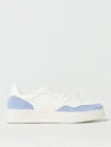 Armani Exchange Sneakers  Woman Color Sky Blue In Bianco Chiari E Naturali