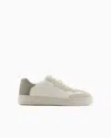 Armani Exchange Sneakers In Beige