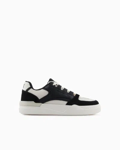 Armani Exchange Sneakers In Black