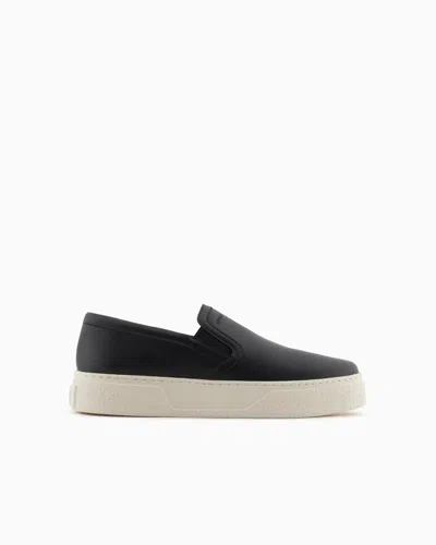 Armani Exchange Sneakers In Black