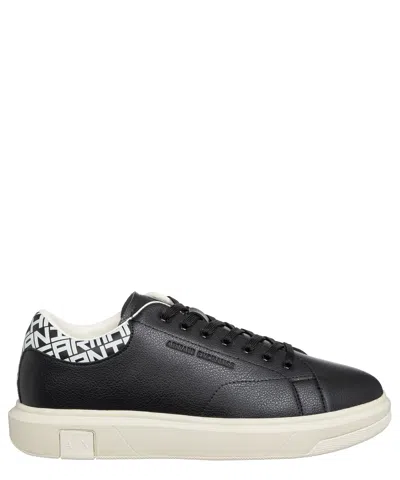 Armani Exchange Sneakers In Black