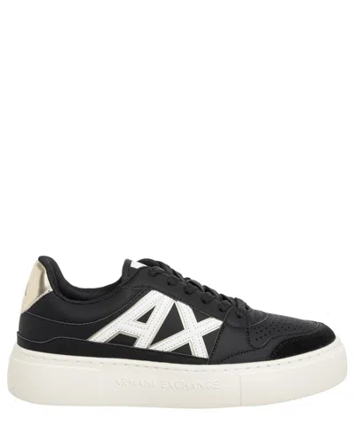 Armani Exchange Sneakers In Black
