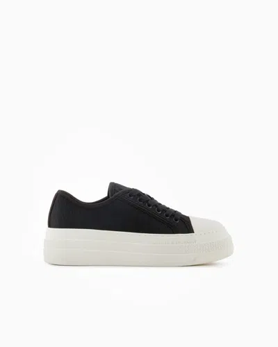 Armani Exchange Sneakers In Black