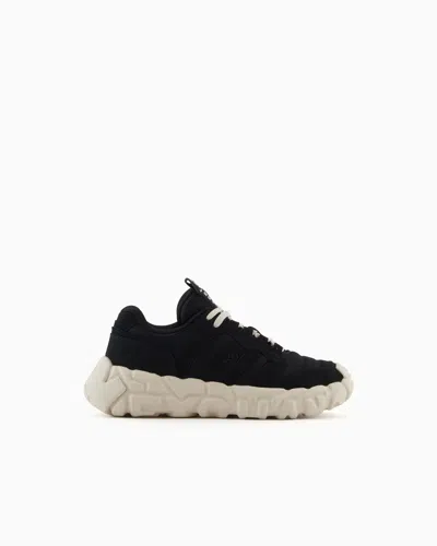 Armani Exchange Sneakers In Black