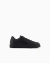 Armani Exchange Slip-on Sneakers In Black
