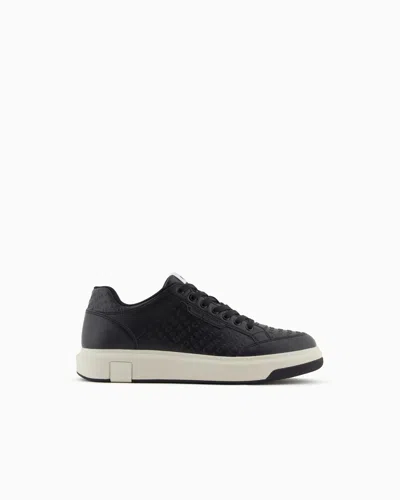 Armani Exchange Sneakers In Black