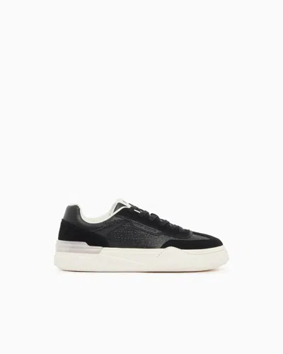 Armani Exchange Sneakers In Black