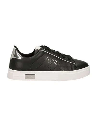 Armani Exchange Sneakers In Black