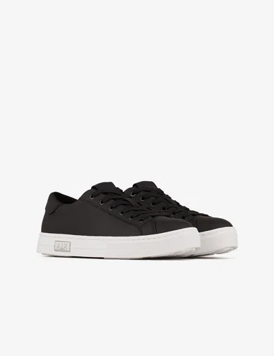 Armani Exchange Sneakers Black In Nero Neri E Grigi