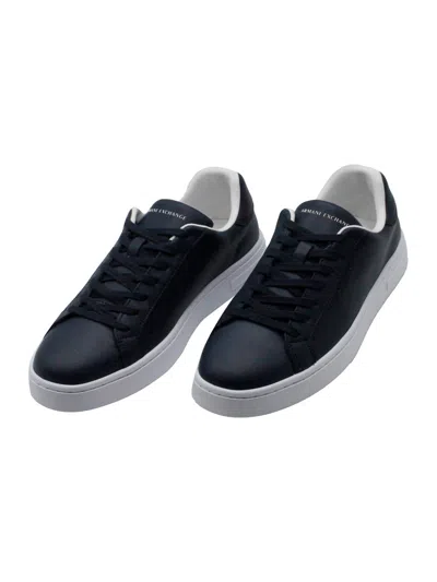 Armani Exchange Sneakers In Blue